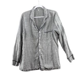 Piglet in Bed Linen Pajama top Sz. Medium